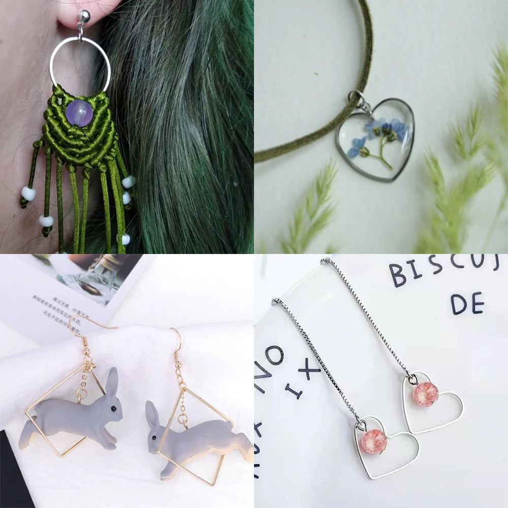 50 Ciondoli A Sfera In Cristallo Con Glitter E Stelle - Per Collane E Bracciali Fai Da Te - Colori Misti