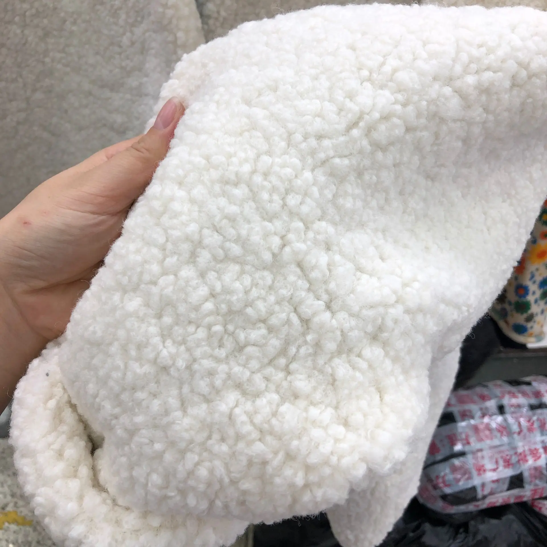 Свободная джинсовая куртка из овечьего меха женские короткие пальто осенне-зимнее толстое шерстяное пальто Chaqueta Mujer