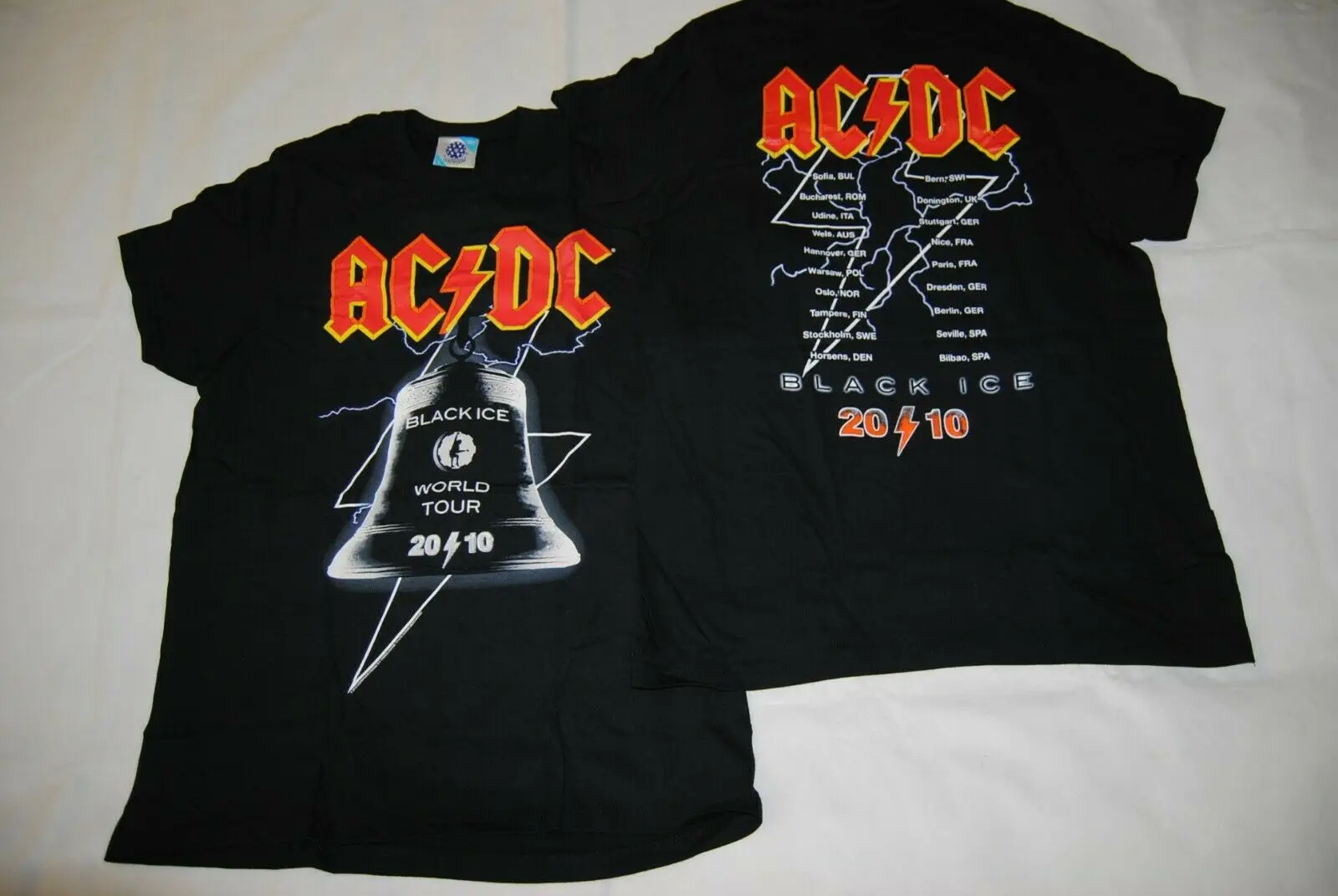 ac dc tour t shirt