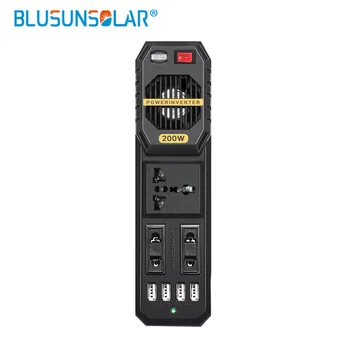 

Inverter of 200W mini car inverter by 12V to 220V the new outdoor auto accessories