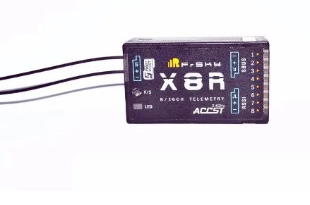 Приемник FrSky ACCST X8R 8/16ch для XJT Taranis X9DPlus Horus X12S SMARTPORT и SBUS простой в использовании