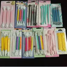 Креативный DIY пекарня костюм инструмент помадка гравировка ручка набор моделирование мяча инструмент наборы рисования полимерная глиняная, для выпечки
