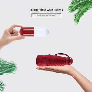 

Fresh capsule umbrella mini parasol advertising umbrella folding small portable umbrella girl umbrella