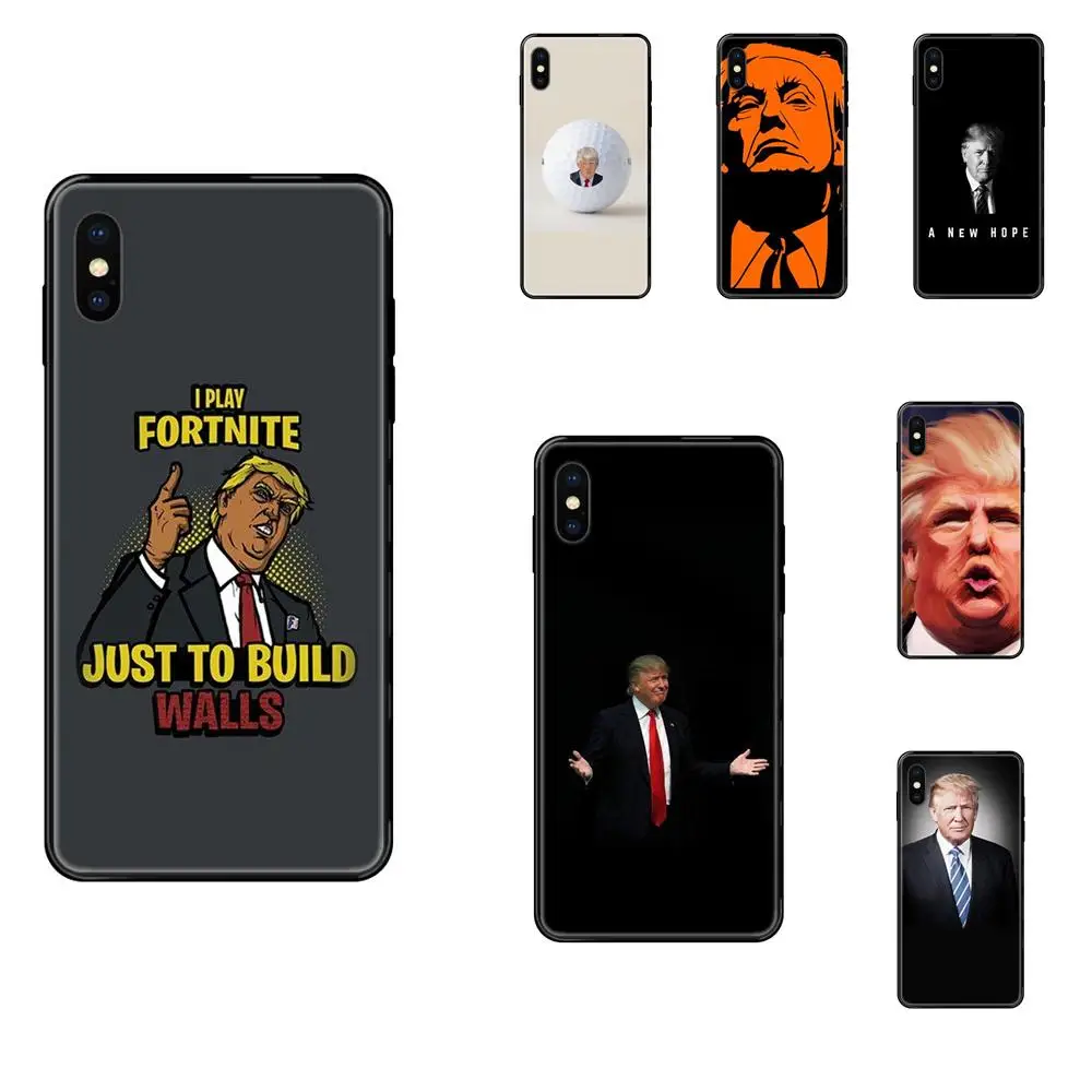 Мягкие лучшие чехлы Дональд Джон Трамп для Huawei Honor Mate Play V10 View 10 20 20X 30 Lite Pro Y3 Y5 Y9 Nova 3