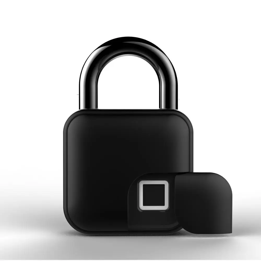 Бесключевой USB Перезаряжаемый отпечаток пальца умный замок Быстрый разблокировка дверной замок цинковый сплав металлический саморазвивающийся чип