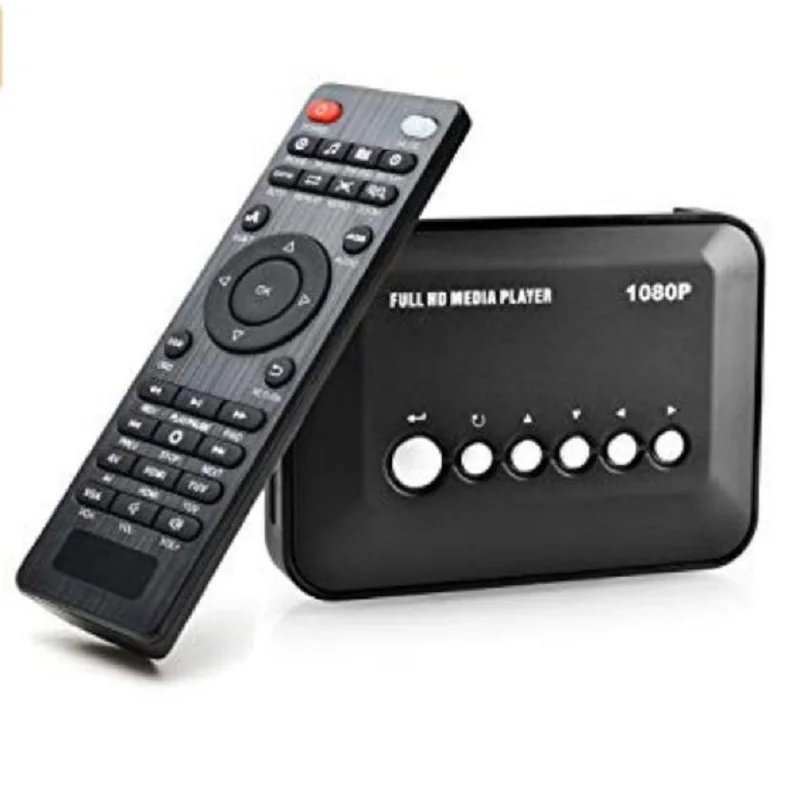 1080P HD медиаплеер SD/MMC tv видео SD MMC RMVB MP3 Мульти ТВ USB HDMI медиа плеер коробка поддержка USB жесткий диск