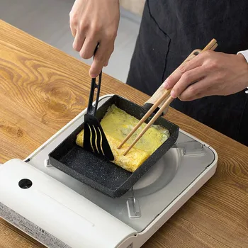 

1PC Tamagoyaki Omelette Pan Non-stick Sushi Egg Roll Maker Pot Japanese Frying Pan Kitchen Induction Pot
