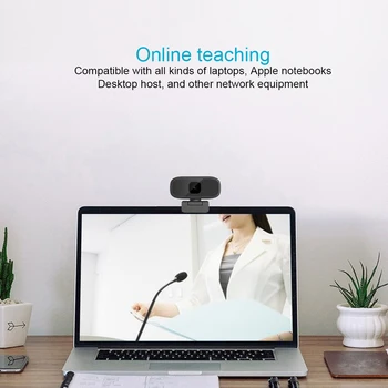 

Buit-in Microphone CMOS Network Class Live Broadcast Gift Rotatable Computer Accesories Full HD Webcam For Laptop Plug And Play