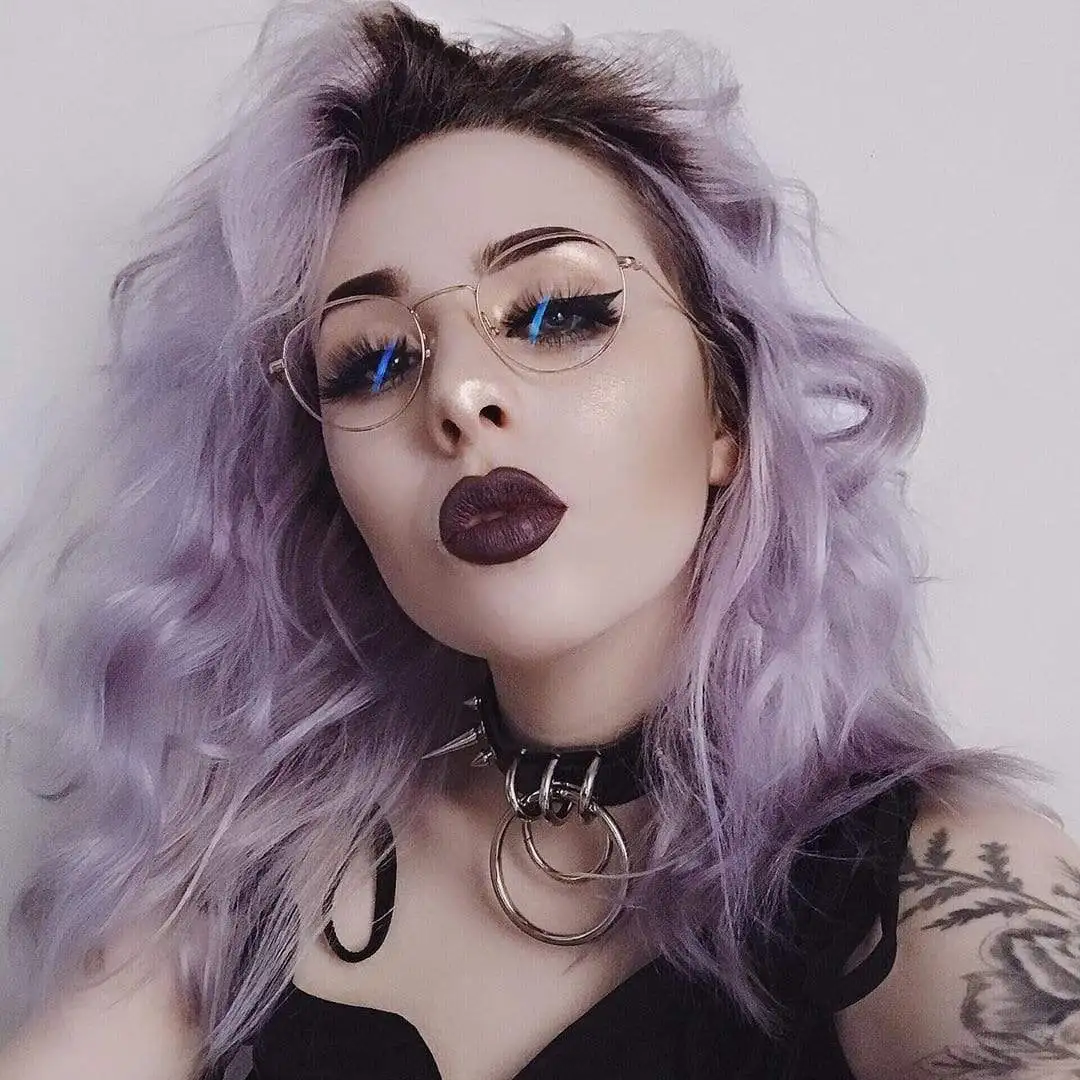 Женское кольцо Goth с заклепками из искусственной кожи чокер C033