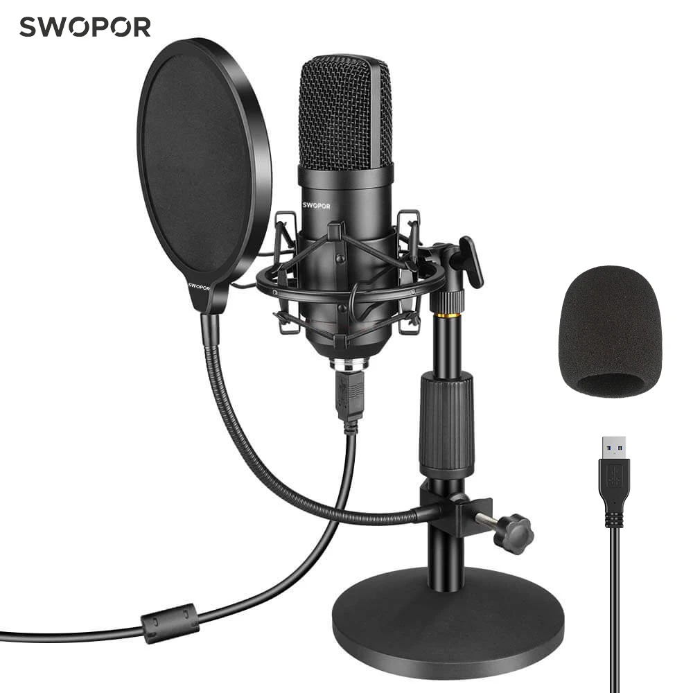 Condenser Microphone Kit SWOPOR UMK009 Mic for