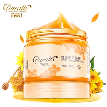 150g Milk Honey Paraffin Wax Hand Mask Hand Care Moisturizing Whitening Skin Care Exfoliating Calluses