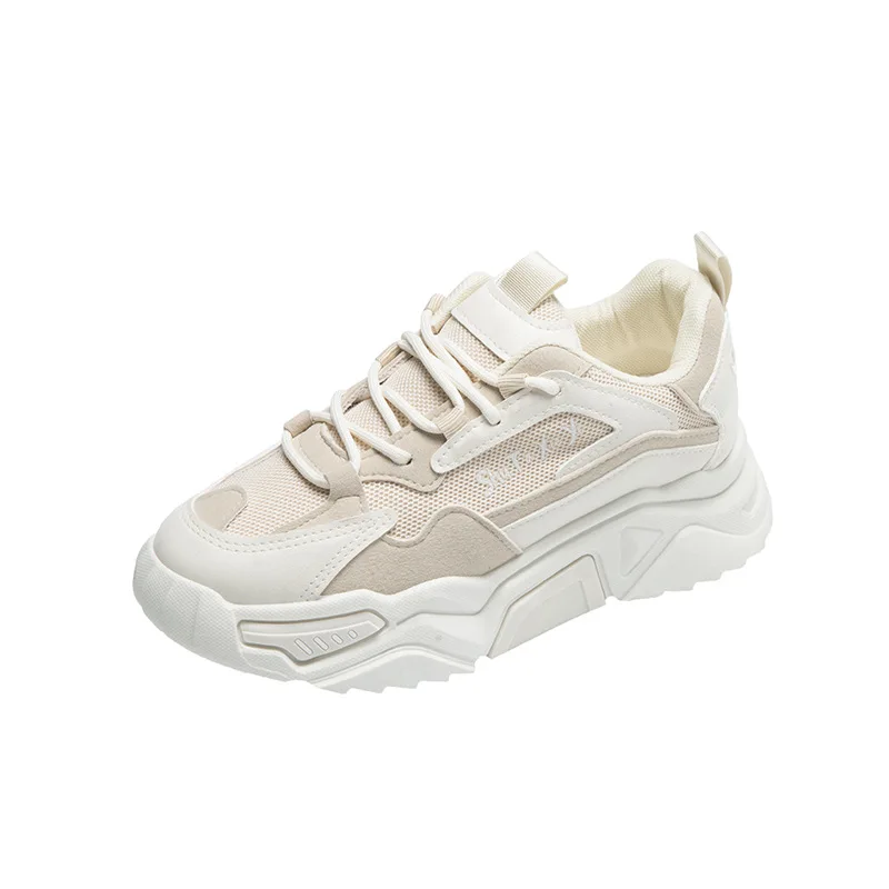 2021 Spring New Korean Female Red Sports Shoes Female I Casual Shoes Trend Platform Sneakers Women Shoes