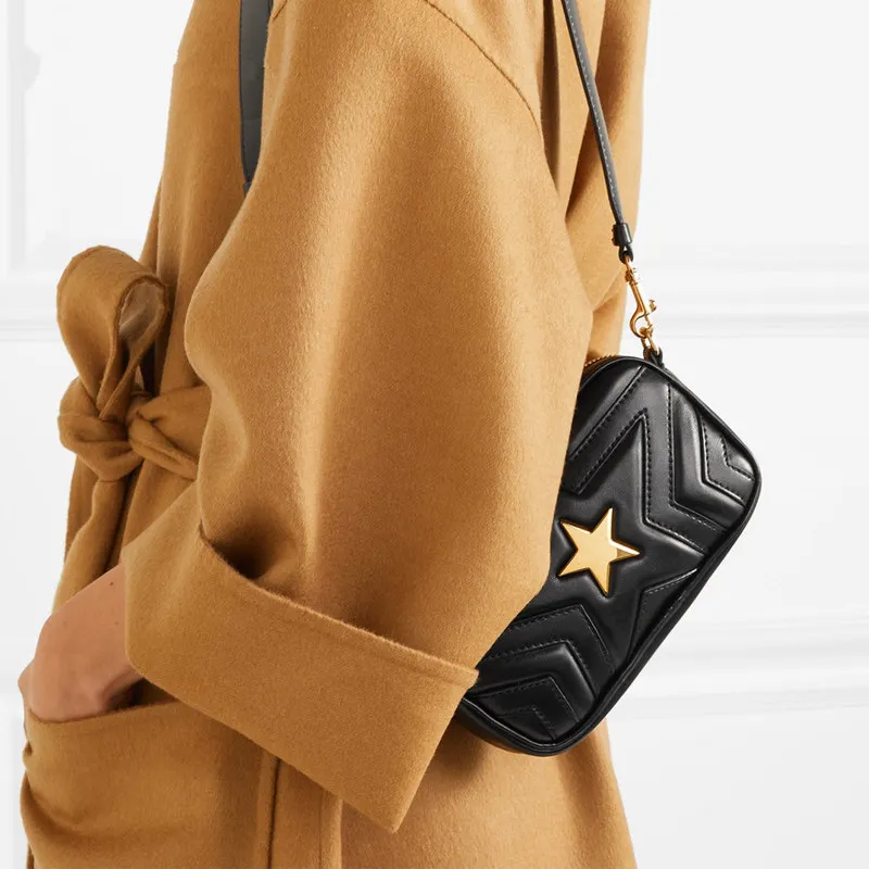 Riñonera cinturón, bolso de cintura para mujer, Bolso pequeño de cuero acolchado, de 2019, bolso de mano de hilo de alta calidad, negro, triangulación de envíos|Riñoneras| - AliExpress