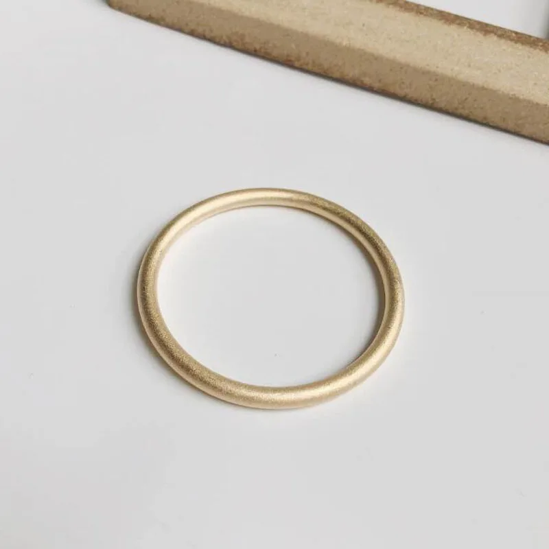 Женский простой браслет в стиле барокко винтажный золотистого цвета Ювелирное