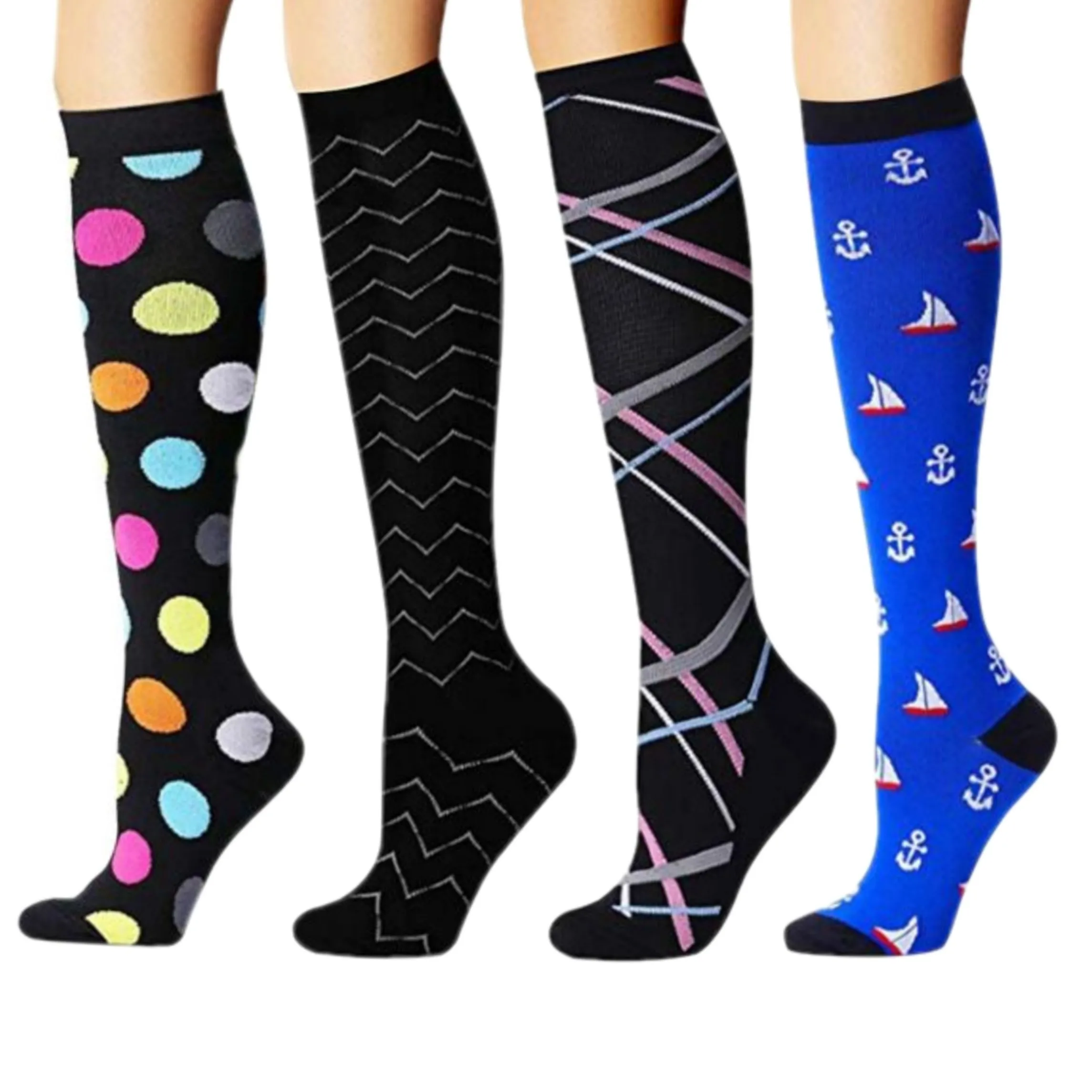 Compression Socks For Rugby Golf Sport Medical Nursing compression socks fit Pregnancy Swelling Varicose Veins Men Socks