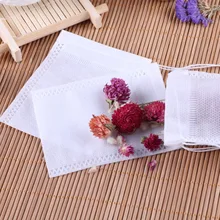 Пуловер со шнурками сверху нетканый материал пустой мешок специй порошок пустой мешок чайные пакеты пустой внутренний мешок