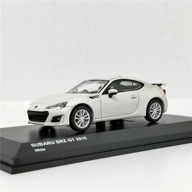 1: 64 Kyosho Subaru BRZ GT литая модель автомобиля - Цвет: Белый