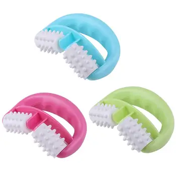 

D Type Fat Control Dual Roller Massager Cellulite Abdomen Legs Fast Anti Fatigue Body Skin Relaxation Health Care