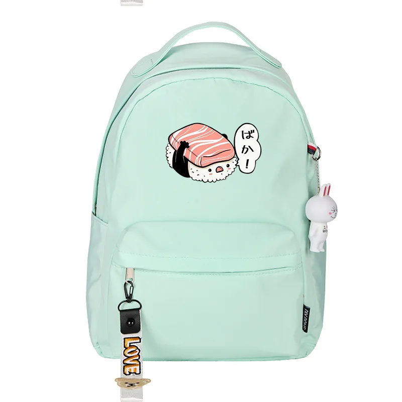 Корейский милый пончик женский маленький рюкзак панда рис ролл Bookbag