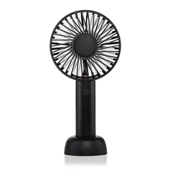 

Handheld Mini Fan Home Office Electric Personal Air Conditioning Fan Cooler Fan With Base Gift