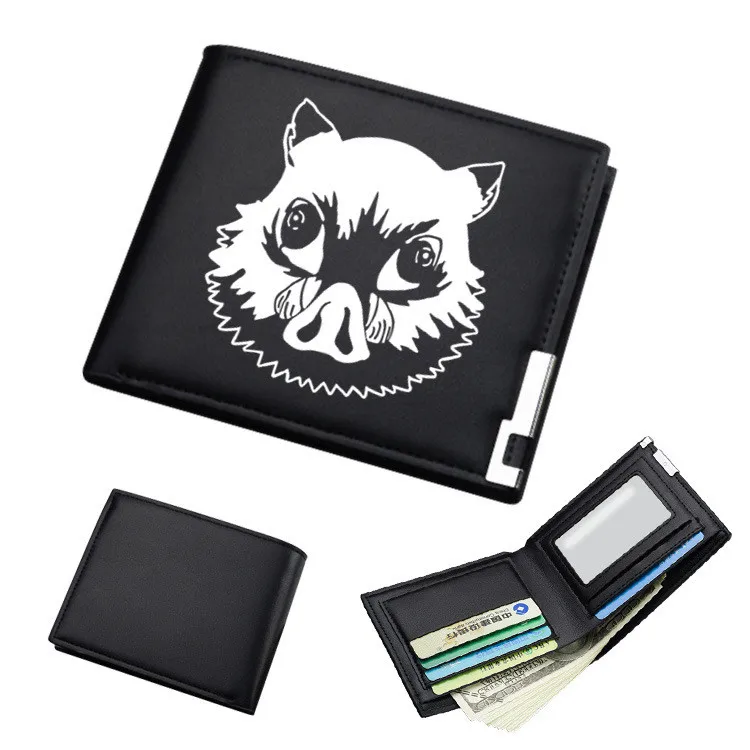 Style 13 Аниме Demon Slayer: Kimetsu no Yaiba Kamado ID Card короткий длинный кошелек сумка из искусственной кожи с принтом кошелек держатель для денег подарок - Цвет: Style 13