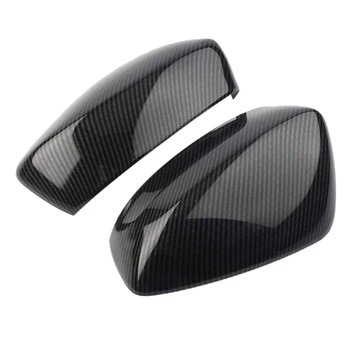 

Car Carbon Fiber Rearview Mirror Cover Trim for Mazda 3 M3 Axela 2014-2016