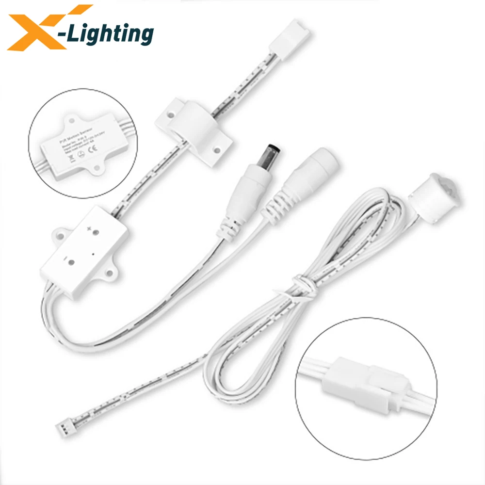 

Motion Sensor 12V 24V Light Switch Movement Detector Activated Timer Automatic Pir Motion Sensor ON OFF for LED Strip Light