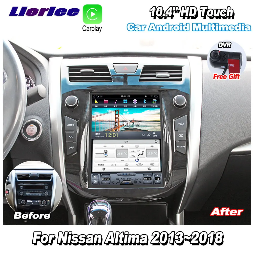 2din For Nissan Altima 2013 2018 Car 