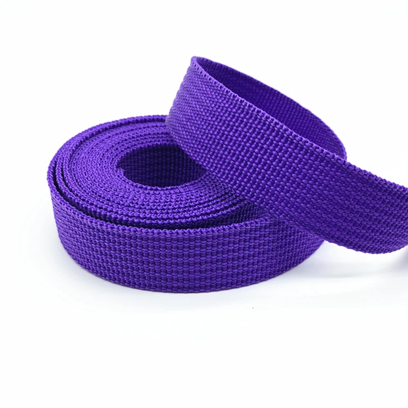 2 yards 20mm Canvas Ribbon Belt Bag Webbing Nylon Webbing Pet Webbing Knapsack Strapping Sewing Bag Belt Accessories 