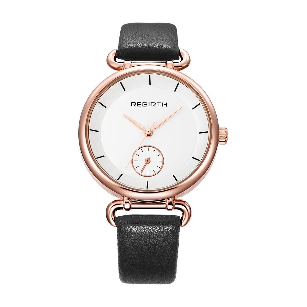 

Rebirth Li bo fu Watch V6-Re063 Quartz Waterproof Belt Watch Men And Women Watch
