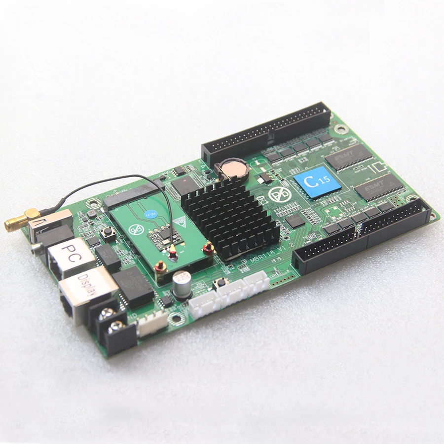 HD C15(HD C10) USB + 2 порта Ethernet (можно подключить приемную карту) асинхронная