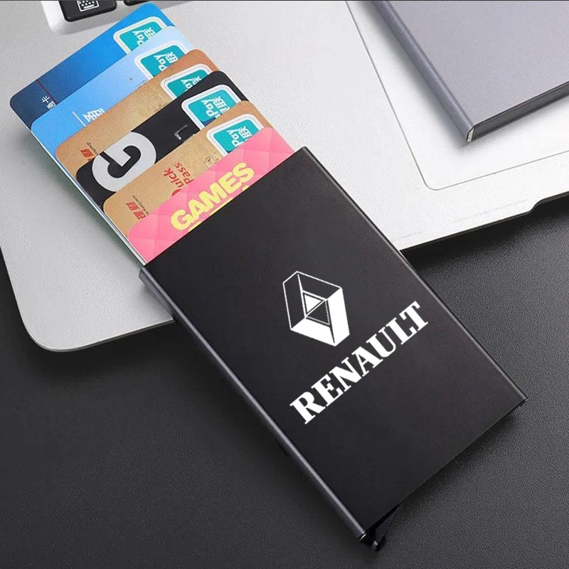 

Auto Accessories Automatically ID Card Holder for Renault Captur Duster Megane 2 3 Clio Logan Laguna 2 Kadjar Scenic 2 Sandero