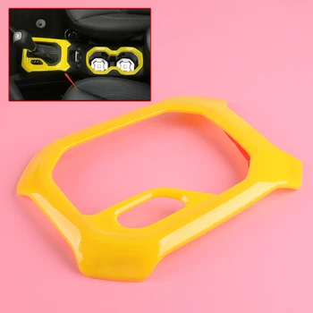 

CITALL NEW Gear Shift Knob Decor Panel Cover Trim Frame Fit For Jeep Renegade 2015 2016 2017 2018