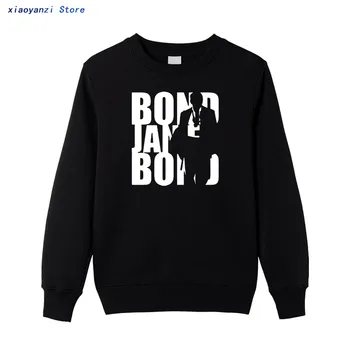 

Movie Film James Bond 007 men sweatshirts O Neck Fashion Cotton Male pullovers Casual hoodies Plus Size