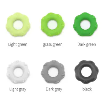 

Reusable Silica Gel Multi Specification Fitness Equipment Bodybuilding Finger Trainer Grip Ring Stretcher Rehabilitation