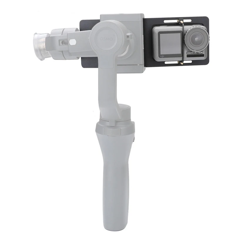 Aluminum Holder Expansion Board Mounting Adapter Gimbal Stabilizer For Gopro DJI OSMO Action Pocket Camera Accessories