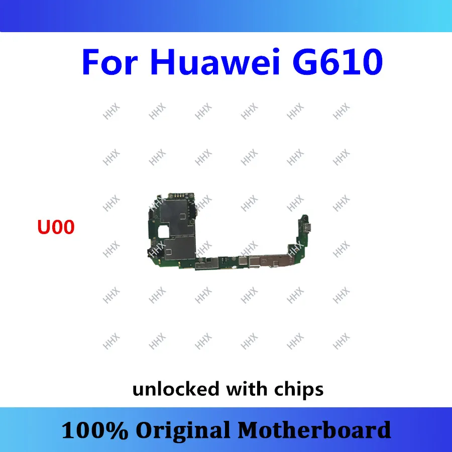U00 Хорошо протестированная оригинальная логическая плата для huawei G610 материнская плата U00 U20 разблокирована с полным чипом материнская плата Android OS - Цвет: U00