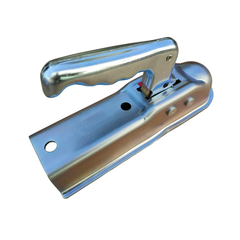 CVP European Style Pressed Steel Trailer Hitch Coupling 50mm Draw Bar 3500LBS RV PARTS Caravan COUPLER Accessories