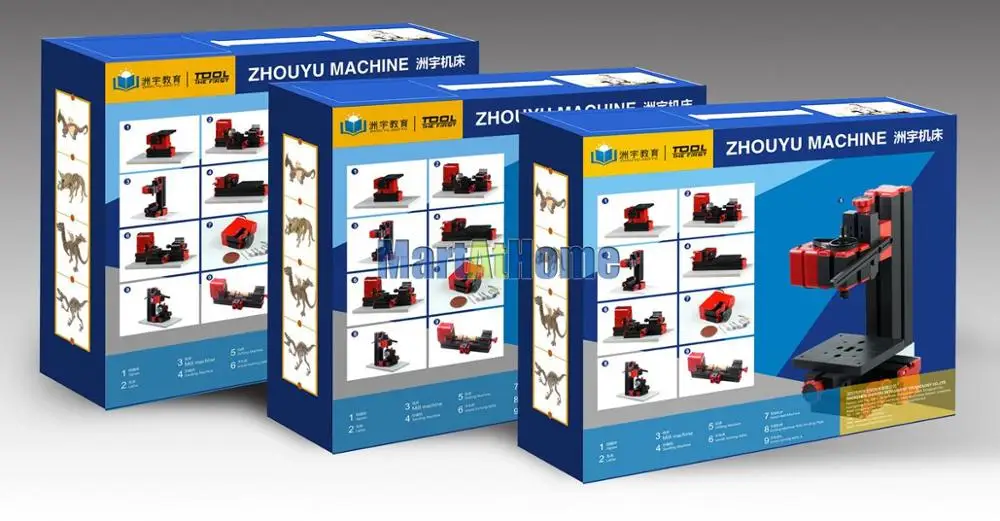 Z8001 Многофункциональный 24 Вт DIY 8 в 1 машинный набор инструментов для школьного обучения, развития интеллекта и хобби