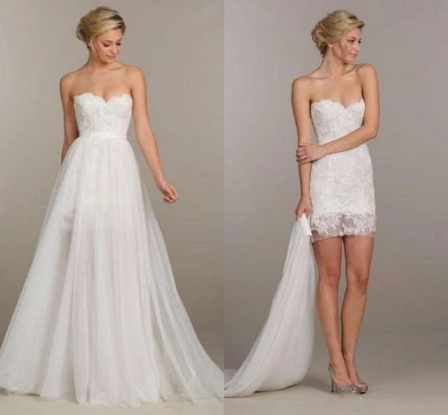 convertible wedding dress