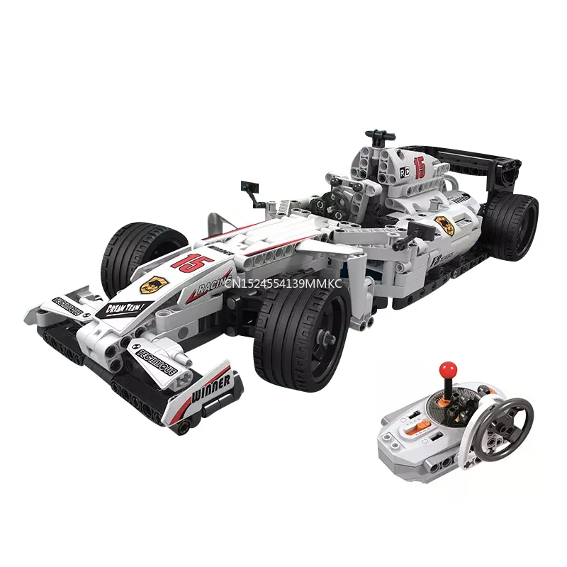 

Racing Car Racer Remote Control 2.4GHz Technic Motor Box Building Blocks Electric Bricks Toys Gift For Children