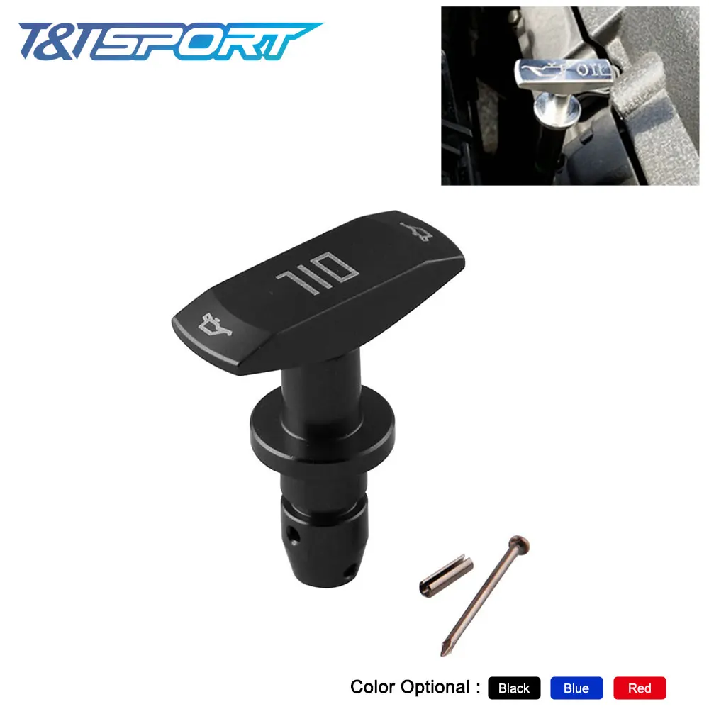 RYANSTAR RACING High Quality Billet Oil Dipstick Pull Handle Replacement FOR 1999-2011 Ford Mustang |