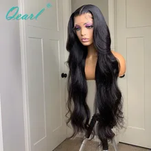 Aliexpress - Loose Wave Lace Front Wigs 250% 300% Thick Density 13×4 Human Hair Wig Brazilian Remy Hair 30″32″ Long Hair for Women Qearl
