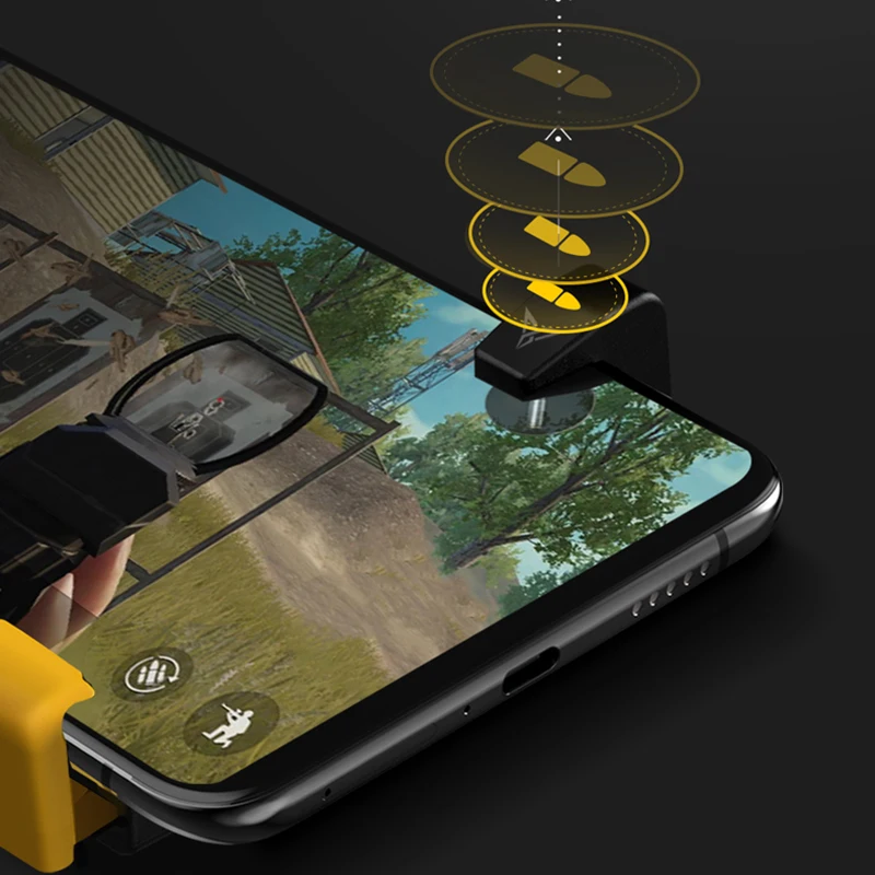 Bee Sting ручной Fengcibutton-тип контроллер стрельбы игровой ручки игровой кронштейн триггер мобильный геймпад для Android для Ios