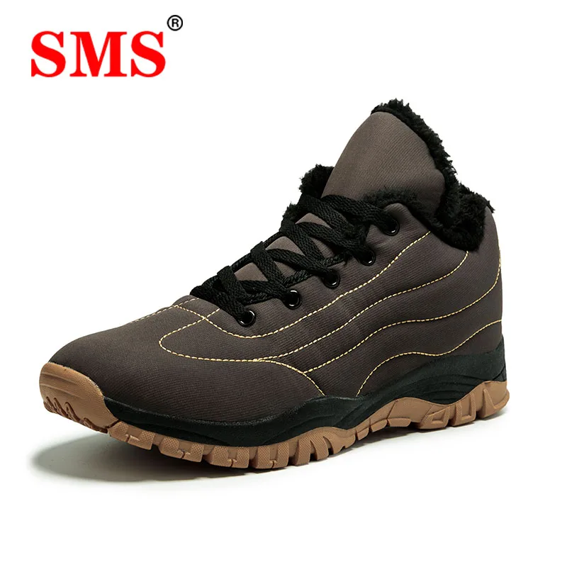 

Men Winter Snow Boots Hiking Shoes Sneakers Super Warm Men's Boots Outdoor Male Hiking Boots Trekking Couple Shoes Plus Size