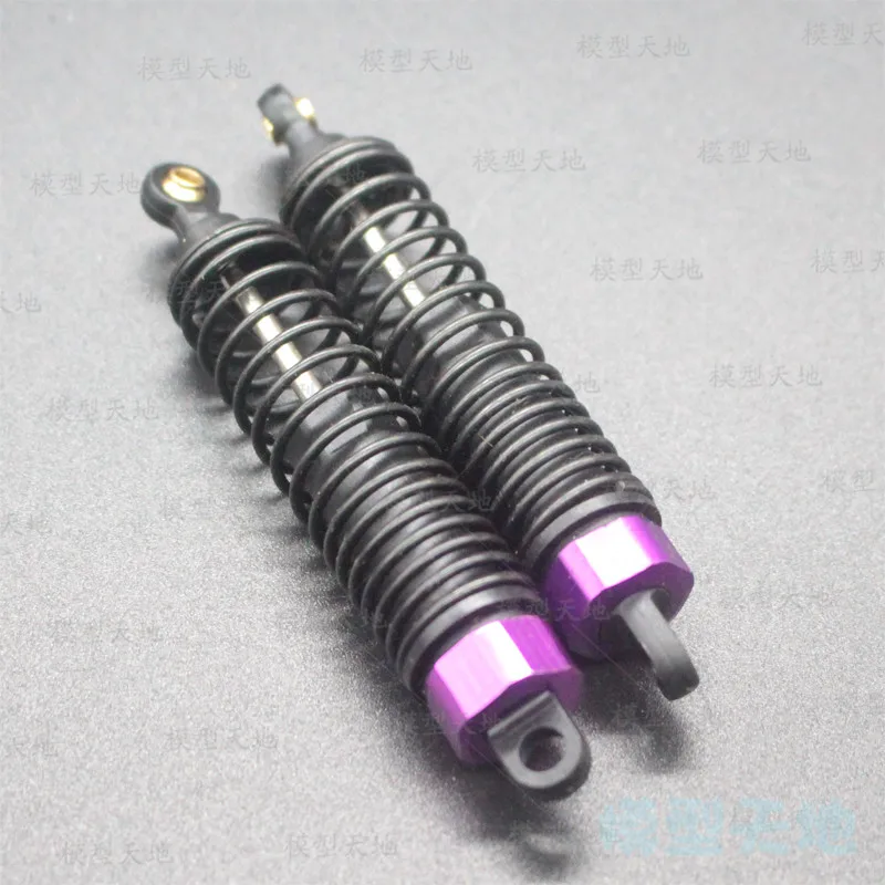 2PCS HSP 06002 Purple Shock Absorber 97MM For 1/10 RC Model Car Off-Road Car Buggy Truck 94106 94107 94166 94155 94177 94170