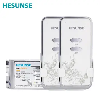 

HS-QA161 2N1 One Channel RF Digital Remote Control Switch Two Remotes suitable for 110V and 220V
