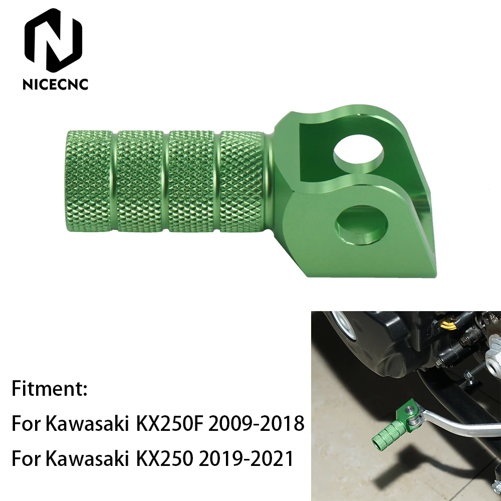 NICECNC Motocross Gear Shift Lever Step Tip For Kawasaki KX250 2019