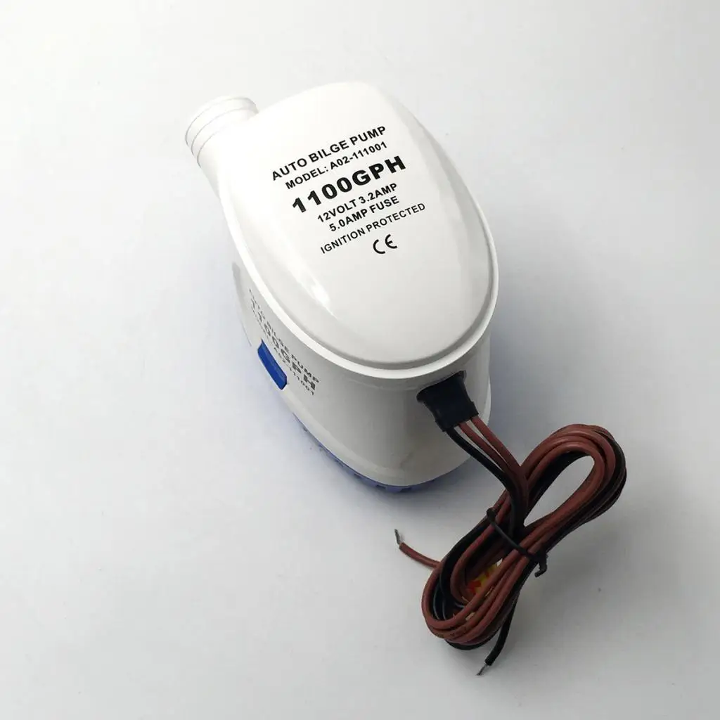 Automatic Submersible Boat Bilge Water Pump 12V 1100gph with Float Switch