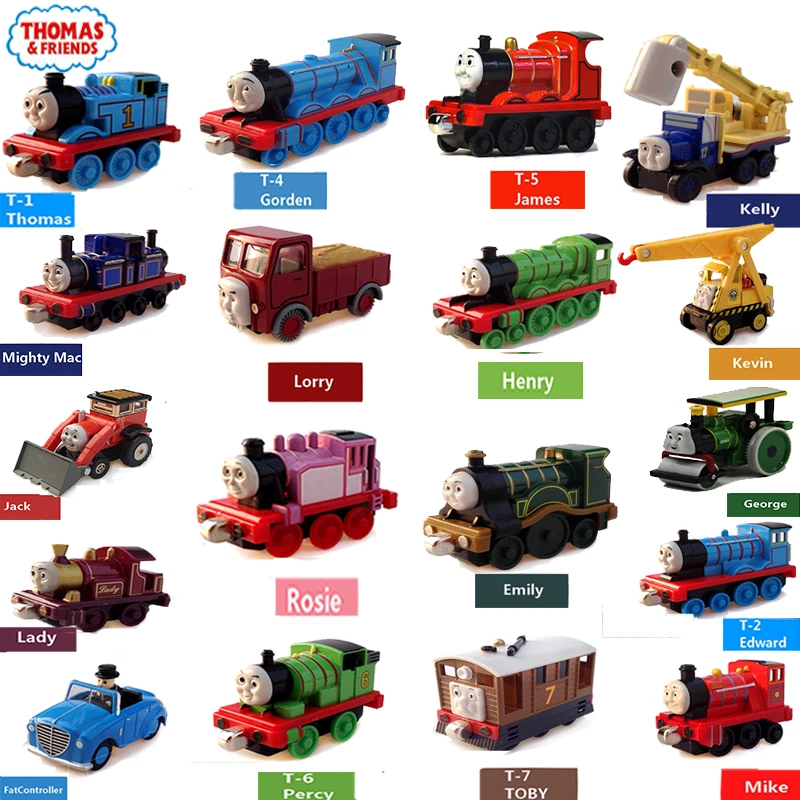 本物のトーマスと友人クラシックカートン役割モデルジェームズgordenパーシープラスチック磁気トラック車男の子のおもちゃ誕生日ギフト ダイキャスト 車のオモチャ Aliexpress